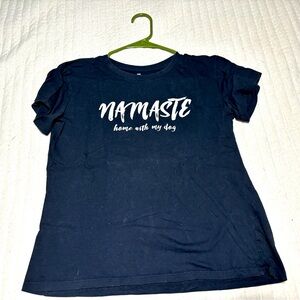 Namaste tee shirt